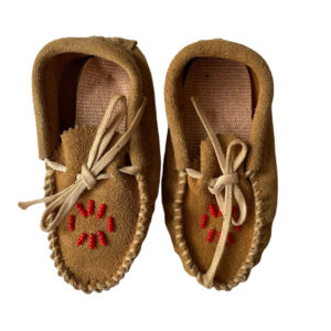 mocassins daim indiens enfants Elephant Paris vintage