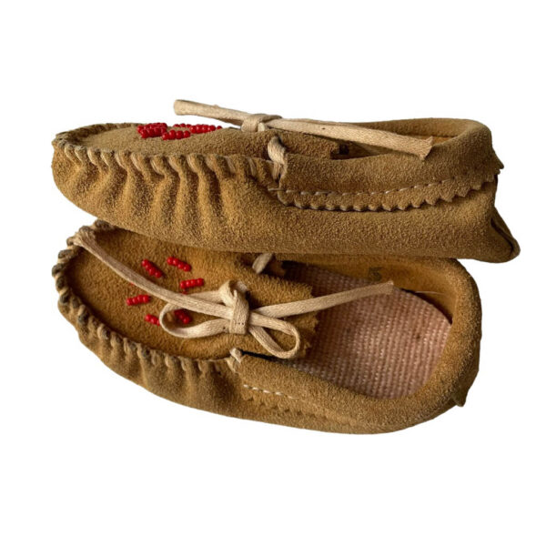 mocassins daim indiens enfants Elephant Paris vintage