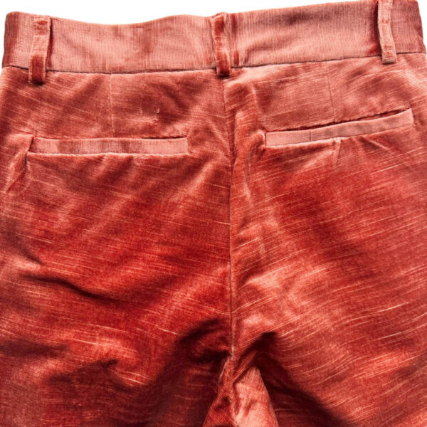 Pantalon pinces velours rose Elephant Paris Design