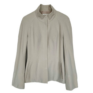 Veste Mugler lainage beige Elephant Paris vintage