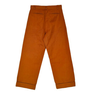 Pantalon coton rigide safran Elephant Paris Design