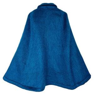 Mini cape laine bleue Elephant Paris Design