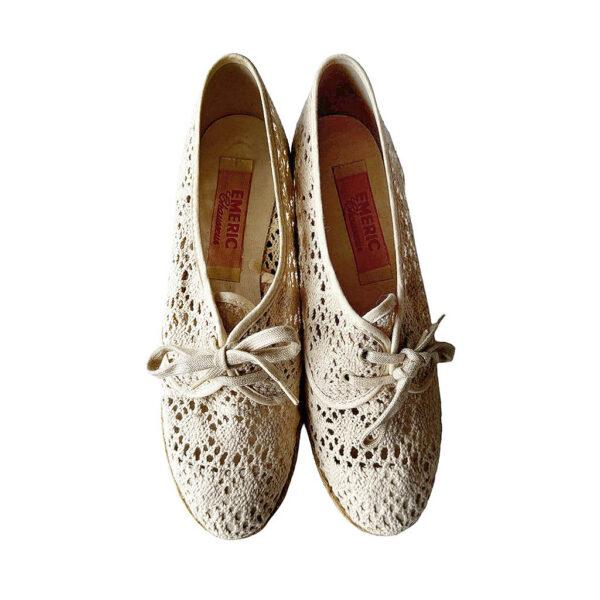 Souliers corde Emeric Elephant Paris Vintage