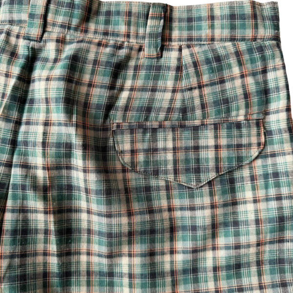 Bermuda tartan Uomo Boutique Elephant Paris Vintage