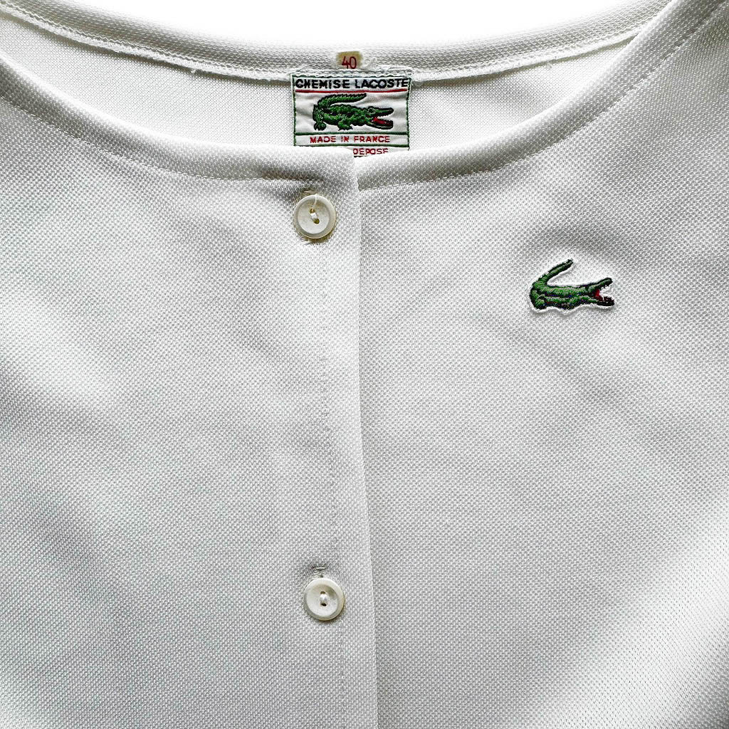 Shops robe lacoste blanche