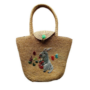 Panier 60s Elephant Paris Vintage