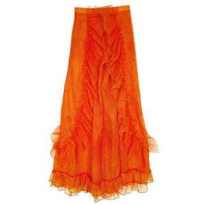 Flare nylon orange Triple Chantilly Elephant Paris Design