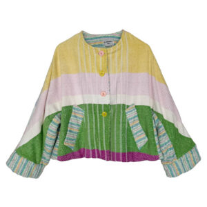 Mini manteau d'été Rayé pastel éponge Elephant Paris Design