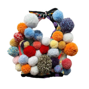 Cache coeur pompoms Elephant Paris Design