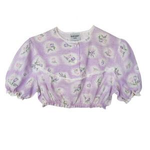 Crop Twin set lilas Elephant Paris Design