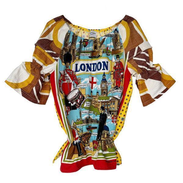 Blouse coton London Elephant Paris Design