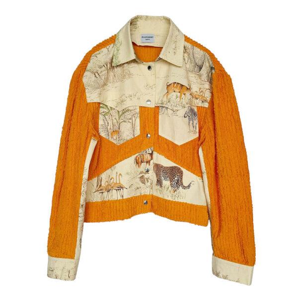 Veste Vegas Caterpillar orange Elephant Paris Design