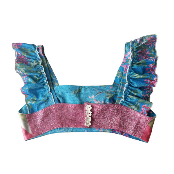 Brassière volants rose bleue Elephant Paris Design