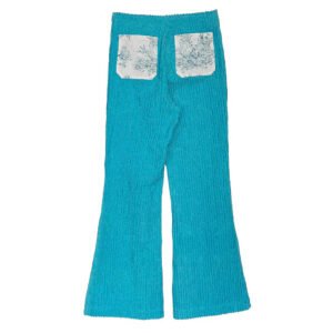 Bootcut Caterpillar turquoise Jouy Elephant Paris Design