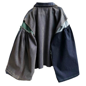 Vareuse multi denim oversize Elephant Paris Design