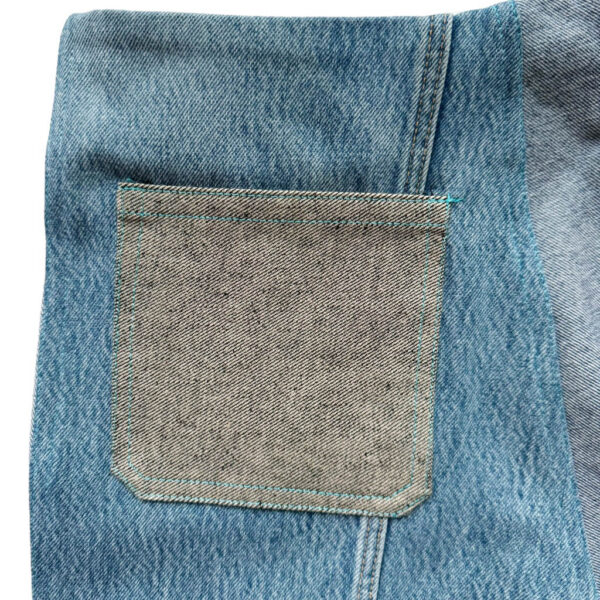 Pattes d"Eph patchwork jean zips Elephant Paris Design