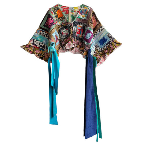 Top patchwork multicolore Elephant Paris Design