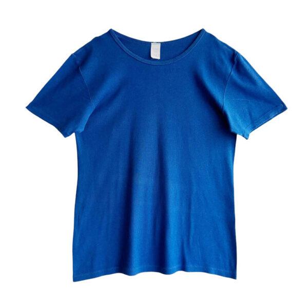 Tee-Shirt coton bleu Orly Elephant Paris Vintage