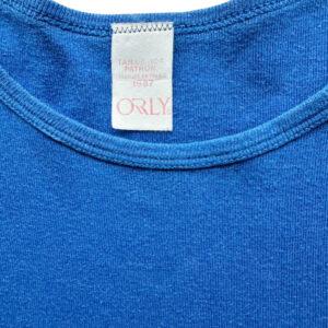 Tee-Shirt coton bleu Orly Elephant Paris Vintage