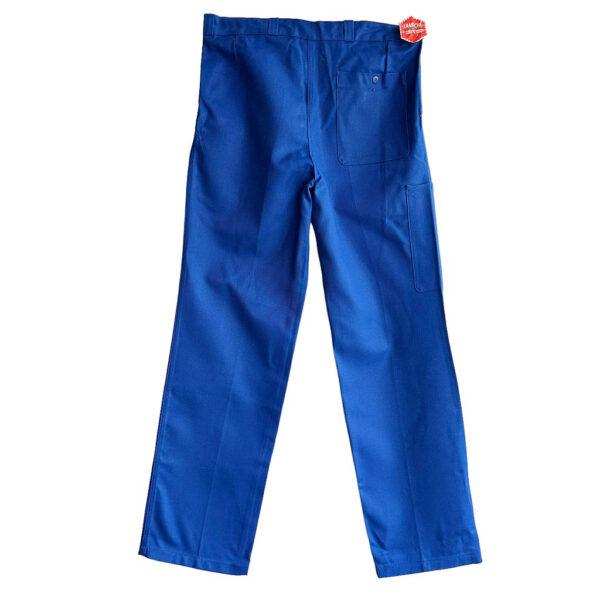 Pantalon bleu de travail Sanfor Elephant Paris Vintage