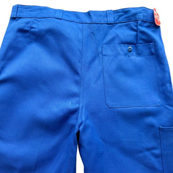 Pantalon bleu de travail Sanfor Elephant Paris Vintage