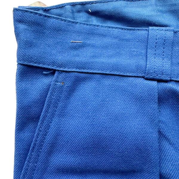 Pantalon bleu de travail Sanfor Elephant Paris Vintage