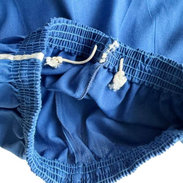 Short Smash blanc bleu Elephant Paris Vintage