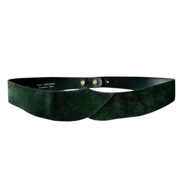 Large ceinture verte Medicis Elephant Paris Vintage