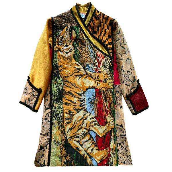 Bengal Tiger velvet coat Elephant Paris Design