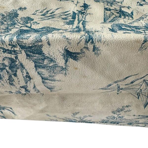 Sac de linge vinyl de Jouy Elephant Paris Vintage