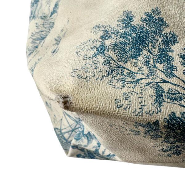 Sac de linge vinyl de Jouy Elephant Paris Vintage