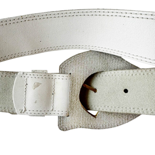 Ceinture cuir feuille or Elephant Paris