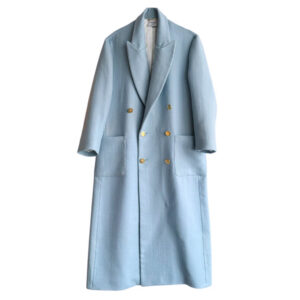 Manteau laine bleue ciel Elephant Paris Design