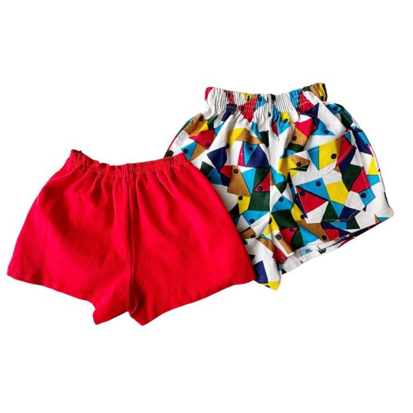 Deux shorts enfants Elephant Paris Vintage