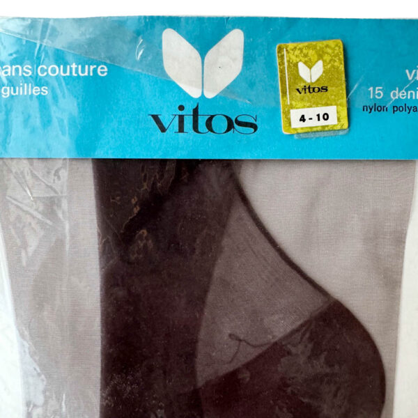 Bas sans couture Vitos 15 deniers Elephant Paris Vintage