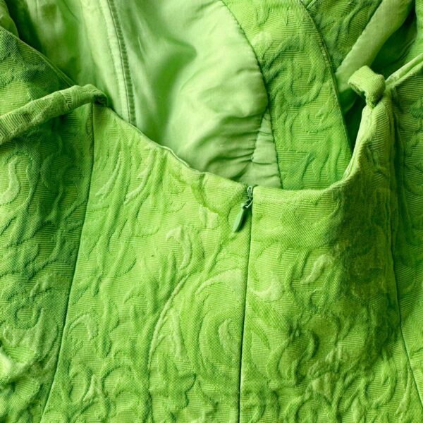 Robe verte pomme Guy Laroche Elephant Paris Vintage