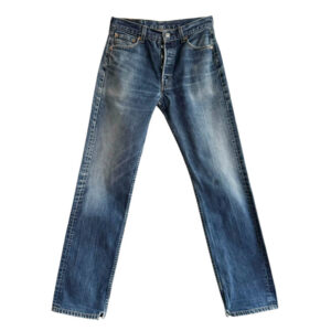 Levis 501 bleu 30 34 Elephant Paris Vintage