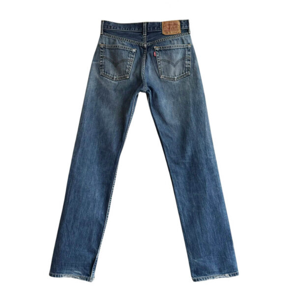 Levis 501 bleu 30 34 Elephant Paris Vintage