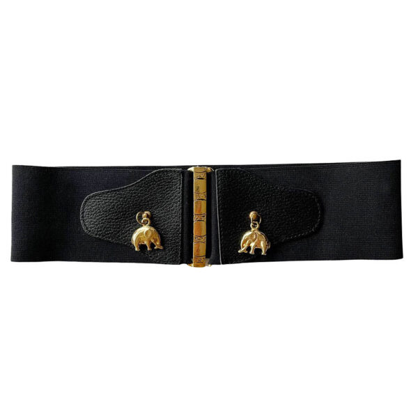 Ceinture elephants gold Elephant Paris Vintage