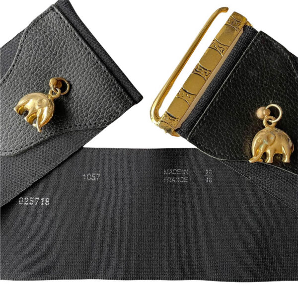 Ceinture elephants gold Elephant Paris Vintage