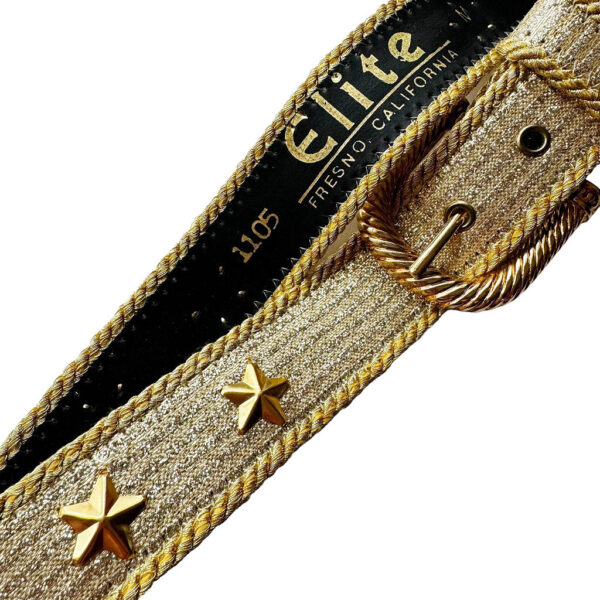 Ceinture dorée Elite California Elephant Paris Vintage