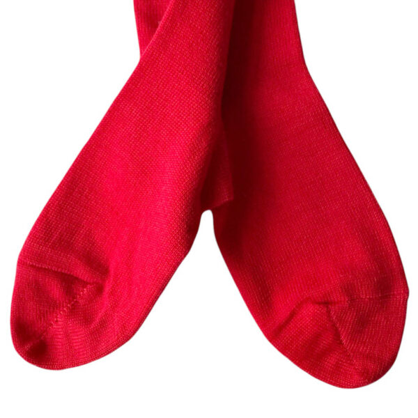 Chaussettes hautes rouges DD Elephant Paris Vintage