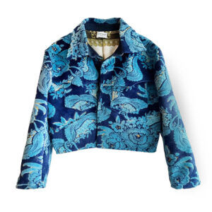 Veste tapisserie Vegas set bleu Elephant Paris Design