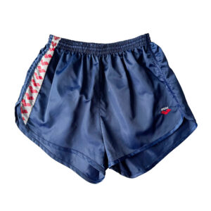 Short satin marine arena Elephant Paris Vintage