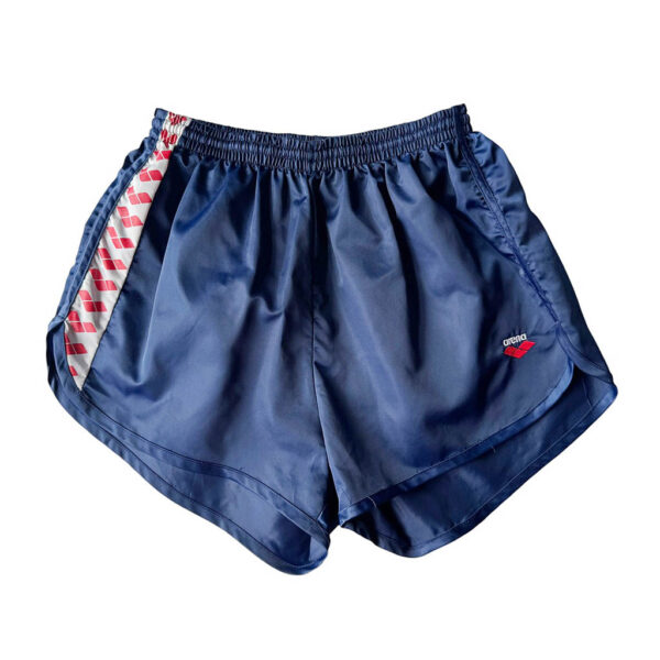 Short satin marine arena Elephant Paris Vintage