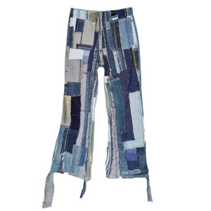 Denim patchwork flare Elephant Paris Design